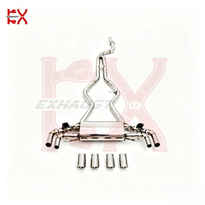 Silenciador de Escape Valvetronic Catback de Acero Inoxidable para <span class=keywords><strong>BMW</strong></span> <span class=keywords><strong>M440i</strong></span> M240i M340i M340 G20 G22 G26 G42, Tubo Pulido Espejo - Product Image 1