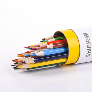 Crayons de couleur ShiF, 12/24 couleurs effaçables, fournitures d'art pour enfants - Product Image 2
