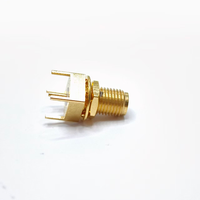 Nuovo Arrivo Connettore Coassiale RF KHD1, Presa Femmina per Montaggio PCB a Saldare, 50 Ohm DC-18GHz, Accessori Connettore con Contatti Placcati Oro