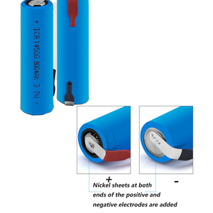 <span class=keywords><strong>14500</strong></span> batterie rechargeable 3.7v ICR Li-Ion AA lithium-ion cylindrique 400mAh-800mAh pour appareils électroniques et jouets domestiques - Product Image 6