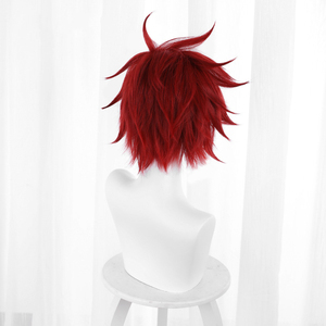 Perruque de cosplay synthétique rouge courte de 30 cm de Ainizi, personnage de Reki, de <span class=keywords><strong>SK8</strong></span> the <span class=keywords><strong>Infinity</strong></span> - Product Image 6