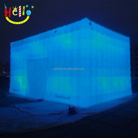 Tente gonflable pour boîte de nuit en plein air, tente de fête, cube, cabine photo, publicité, chapiteau gonflable personnalisé, vente en gros