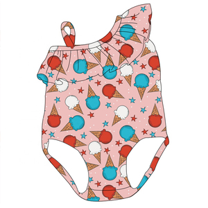 <span class=keywords><strong>Maillot</strong></span> <span class=keywords><strong>de</strong></span> <span class=keywords><strong>bain</strong></span> une pièce pour filles, faible MOQ, collection été, design mode bébé, style doux, vente en gros - Product Image 4