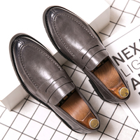 Véritables Chaussures en Cuir pour Homme, Modèles Italiens Noirs Élégants et Oxfords de Ville