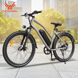 Bicicleta Eléctrica Urbana al por Mayor para Adultos, 36V, Motor Central, Neumático Ancho, Mini Bicicleta de Montaña Todoterreno Inteligente - Product Image 1