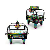 Machine d'arcade commerciale à monnayeur, pousse-pièces, 2 joueurs, intérieur, certifiée CE, pour la famille