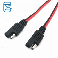 Câble d'extension d'alimentation 2 broches 16AWG à déconnexion rapide, faisceau de câbles SAE SAE, indice de protection IP67, 1,5 m, pour véhicules électriques