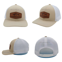 Casquette de camionneur en maille à visière incurvée en coton sergé classique pour homme de haute qualité personnalisée OEM avec logo de patch de sublimation simple
