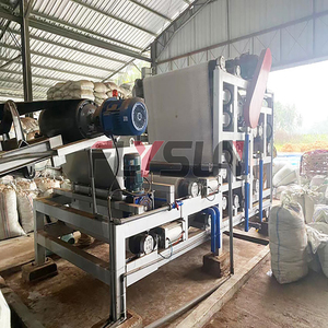 Presse à bande filtrante pour la déshydratation de la fibre de coco, équipement de déshydratation de la coco, grande capacité - Product Image 6