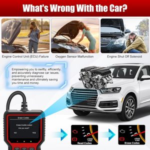 <span class=keywords><strong>OBDII</strong></span>/EOBD V519 ELM327 OBD2 escáner herramienta de diagnóstico de fallas del motor para coches de 12V 1996 + herramienta de lector de código de luz del motor de verificación - Product Image 5