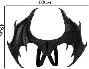 Brand-new Upgraded Adult RP Dragon Costume Halloween Party Decoration Dragon <strong>Wings</strong> Tail Mask Cosplay Sets <strong>Suits</strong> - Product Image 3