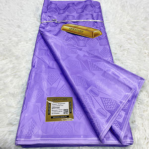 Tissu Bazin Riche en Coton Africain Doux de Couleur Unie et Parfumé de Guangzhou 2023 - Product Image 4