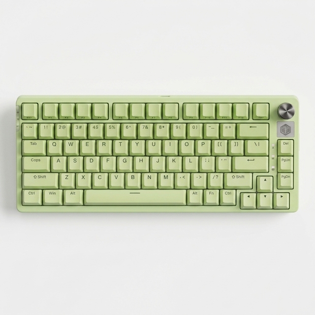 75-Key 2.4GHz Wireless RGB Backlit Programmable Gateron/Kailh Mechanical Gaming Keyboard Low Latency PBT New for PC/Mac Laptop