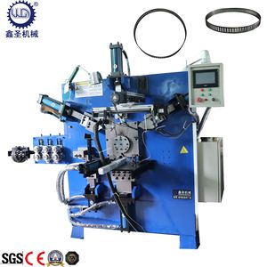 Source manufacturer directly supplies fully automatic hydraulic 2.5mm stainless steel flat bar <b>ring</b> forming and laser welding in - Product Image 2