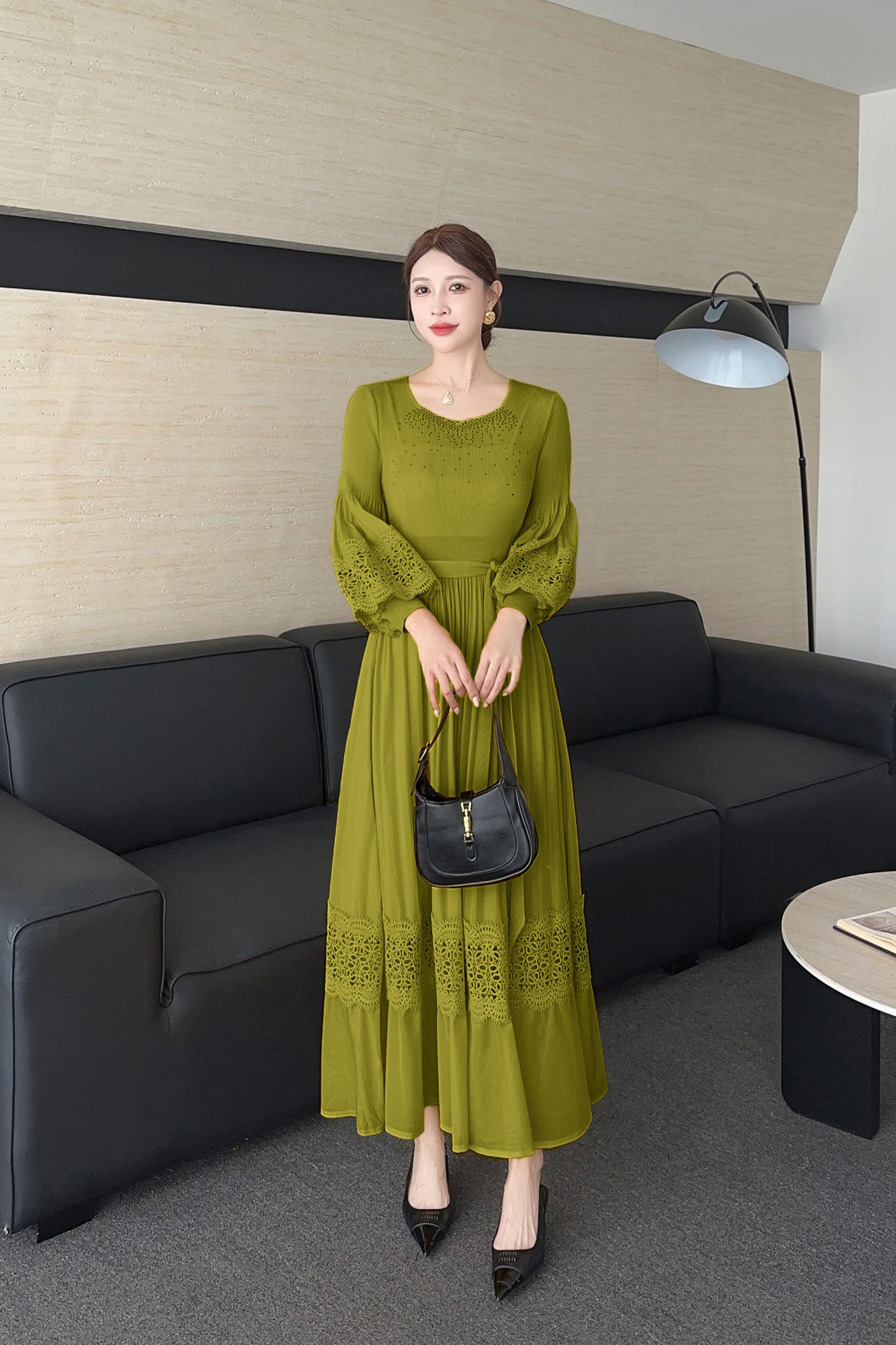 สีเขียว