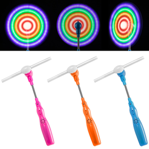 Varita de Molino de Viento LED Multicolor Luminosa para Niños, Regalo Novedoso para Fiestas, Regalos Festivos, Varita Giratoria de Arcoíris Brillante de Mano con Luces Intermitentes - Product Image 5