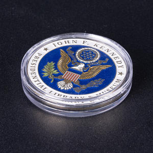 Exklusive heiß verkaufte China Zhejiang vergoldete Zink legierung Letter press Gedruckte Sammler münze - Product Image 4