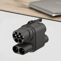 Adaptateur de charge rapide CCS2 vers GB/T DC pour véhicules électriques, connecteur convertisseur pour véhicules électriques
