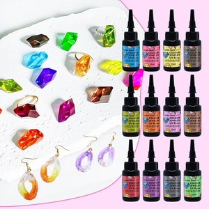 TIMESRUI vendita calda 12-colore ultravioletto epossidico trasparente, inodore e basso restringimento per la decorazione artigianale per la creazione di gioielli - Product Image 5