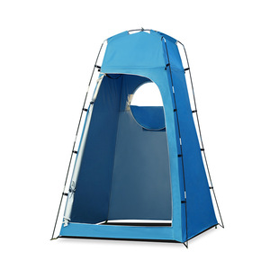 Carpa de Ducha de una Sola Capa de Poliéster de 1000-1500 mm, Impermeable, de Montaje Manual, para Uso en Exteriores en Verano - Product Image 1