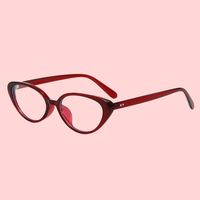 Lunettes de vue anti-lumière bleue pour femmes, monture complète œil de chat, petite monture simple, verres en acétate