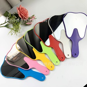 Handheld Dental <b>Mirror</b> <b>Plastic</b> Frame Cosmetic <b>Mirror</b> For Oral Care Hebei Made - Product Image 1