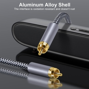 <span class=keywords><strong>สาย</strong></span>1/1สัญญาณเสียงดิจิตอล RCA แบบโคแอกเซียล, <span class=keywords><strong>สาย</strong></span>ลำโพงซับวูฟเฟอร์ <span class=keywords><strong>SPDIF</strong></span> 5/2/3/5/10/15ม. ทำจากทองแดงแท้ - Product Image 4