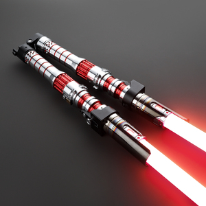 Sabre laser Nexussabers Dark Rey Heavy Dueling, poignée en métal, swing fluide, double poignée, <span class=keywords><strong>épée</strong></span> laser pour les combats de cosplay <span class=keywords><strong>Star</strong></span> <span class=keywords><strong>Wars</strong></span> - Product Image 3