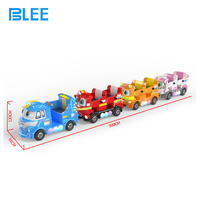 Train électrique sans rail pour enfants, équipement de parc d'attractions en plastique pour l'extérieur, vente en gros