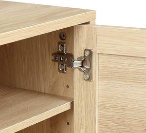<span class=keywords><strong>Meuble</strong></span> TV moderne en rotin, centre de divertissement de luxe en bois avec tiroirs de rangement pour décoration de salon bohème - Product Image 5