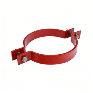 <span class=keywords><strong>Collier</strong></span> de serrage pour tuyaux de taille personnalisable avec boulons hexagonaux |   <span class=keywords><strong>Collier</strong></span> de <span class=keywords><strong>fixation</strong></span> robuste pour tuyaux en acier, en PVC et en <span class=keywords><strong>cuivre</strong></span> - Product Image 1