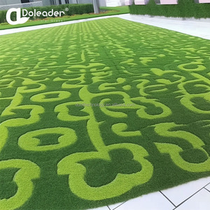 Doleader chiners nhà máy trực tiếp Bán thiết kế cá nhân tùy chỉnh 3D in tam giác biểu tượng mô hình cỏ nhân tạo - Product Image 4