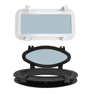 Nuovo prodotto Hardware marino boccaporto rotondo in plastica ABS per ponte di ispezione - Product Image 4