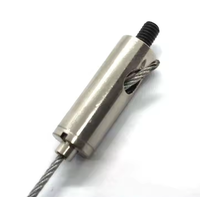 M10 Fileté Réglable Câble Pince Écrou Fil D'acier Anneau Vis Serrure Inoxydable Métal Laiton Cuivre Kits Suspendus Kits D'éclairage