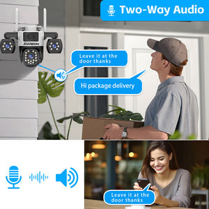 JOAREON V380 Pro 6MP 3レンズ3画面PTZ IPカメラ屋外WiFi双方向音声自動追跡セキュリティカメラ - Product Image 3