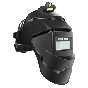 Casco de soldadura de oscurecimiento automático más vendido cómodo con LED para moler casco de PP accesorio de faro protector facial Popular - Product Image 6