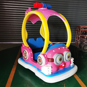 Voiture <span class=keywords><strong>tamponneuse</strong></span> électrique LED en fibre de verre, colorée, à grands yeux, pour le plaisir parent-enfant, idéale pour la maison, les centres commerciaux et les parcs d'aventure. - Product Image 5