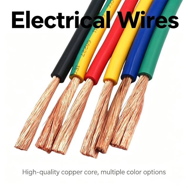 Factory Direct H07V-R Building Wire 100M/Roll Stranded Copper Conductor Electrical Cable Ready to Ship Low MOQ
