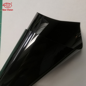 Blackout aveugle noir 0% VLT ornement décoratif <span class=keywords><strong>film</strong></span> à dos adhésif PET/PVC 1.52*30m <span class=keywords><strong>film</strong></span> de teinte de fenêtre de confidentialité - Product Image 1