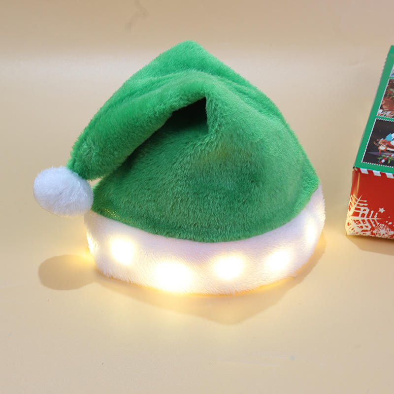 Adult 30*40CM green short plush [Warm light]