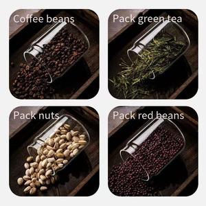 <span class=keywords><strong>Vacare</strong></span> - Recipiente de Vidrio de Borosilicato Reutilizable de 800 ml, Apto para Alimentos, Diseño Moderno, Sellado al Vacío, para Conservar Granos de Café en la Cocina - Product Image 5