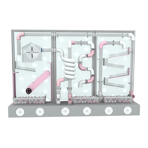 Panneaux muraux éducatifs de qualité supérieure, équipement de jeu intérieur souple, jouet en tuyau plastique pour enfants, aire de <span class=keywords><strong>jeux</strong></span> souple - Product Image 4