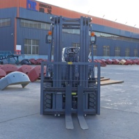 Chariot élévateur diesel certifié CE ISO QINGCHA, 3 tonnes, avec moteur japonais EPA Euro 5
