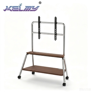 <span class=keywords><strong>Support</strong></span> <span class=keywords><strong>TV</strong></span> mobile KELMY moderne sur roulettes pour écrans de 42 à 75 pouces, chariot <span class=keywords><strong>TV</strong></span> portable, <span class=keywords><strong>support</strong></span> pivotant - Product Image 1