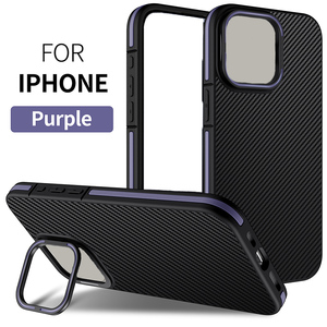 Gscase Carbon Hàn Mô Hình Thiết Kế Lai Cover Quay Lại Với Một Ống Kính Gắn Kết Nhiệm Vụ Nặng Nề Trường Hợp Điện Thoại Cho iPhone 16 Pro Max 15 Cộng Với - Product Image 1