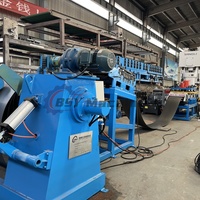 Machine de formage de roulettes de pontage de haute précision avec moteur, boîte de vitesses, contrôle PLC et système entièrement hydraulique pour la fabrication de pontages