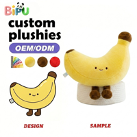 Peluche personnalisée en forme de myrtille, super douce, en polyester brodé, selon votre design