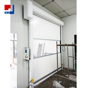 Portes à enroulement rapides en PVC industrielles automatiques à grande vitesse pour conteneurs avec moteur tubulaire intégré - Product Image 2