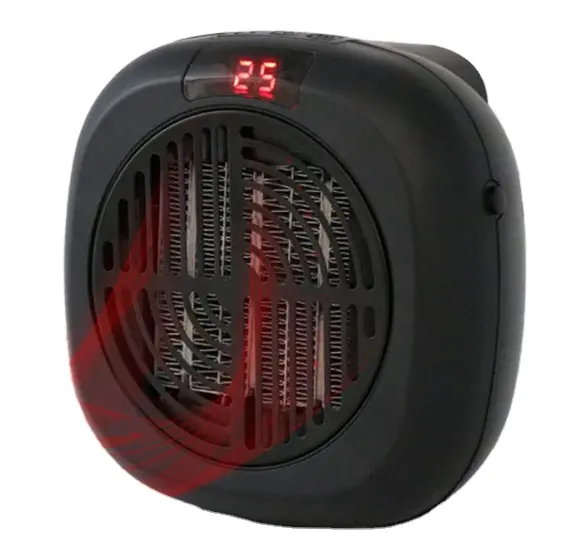 900W Mini Wall-Mounted Electric Heater Hot Air Blower Home Office Wall-Mounted Heaters Bathroom Radiator Fan Heater with EU Plug