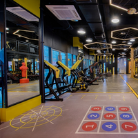 Service de conception de salle de sport à domicile clé en main, aménagement de salle de fitness sur mesure, équipement complet de salle de sport à domicile
